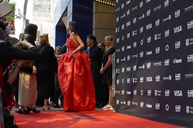 September 9, 2025, Toronto, Ontario, Canada: Fala Chen attends the red carpet for the Ã¢â‚¬ËœBallad of a Small PlayerÃ¢â‚¬â ¢ premiere during the 2025 Toronto International Film Festival at The Princess of Wales Theatre. on September 9, 2025 in Toronto, Canada. Toronto Canada - ZUMAe321 20250909_zea_e321_071 Copyright: xLeonardoxRamirezx