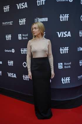 September 9, 2025, Toronto, Ontario, Canada: Kerry Condon attends the red carpet for the Ã¢â‚¬ËœTrain DreamsÃ¢â‚¬â ¢ premiere during the 2025 Toronto International Film Festival at Royal Alexandra Theatre. on September 9, 2025 in Toronto, Canada. Toronto Canada - ZUMAe321 20250909_zea_e321_187 Copyright: xLeonardoxRamirezx