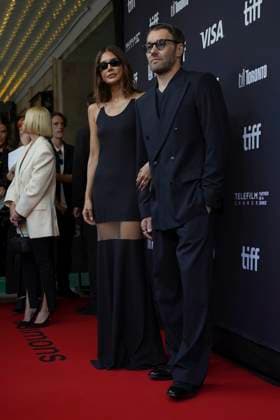 September 9, 2025, Toronto, Ontario, Canada: Joel Edgerton and Christine Centenera attend the red carpet for the Ã¢â‚¬ËœTrain DreamsÃ¢â‚¬â ¢ premiere during the 2025 Toronto International Film Festival at Royal Alexandra Theatre. on September 9, 2025 in Toronto, Canada. Toronto Canada - ZUMAe321 20250909_zea_e321_215 Copyright: xLeonardoxRamirezx