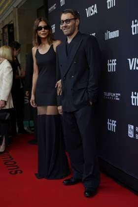September 9, 2025, Toronto, Ontario, Canada: Joel Edgerton and Christine Centenera attend the red carpet for the Ã¢â‚¬ËœTrain DreamsÃ¢â‚¬â ¢ premiere during the 2025 Toronto International Film Festival at Royal Alexandra Theatre. on September 9, 2025 in Toronto, Canada. Toronto Canada - ZUMAe321 20250909_zea_e321_219 Copyright: xLeonardoxRamirezx