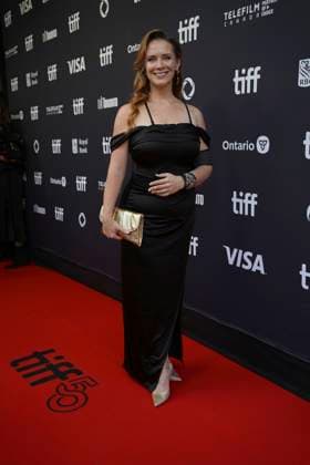 September 9, 2025, Toronto, Ontario, Canada: Kaleena Jordan attends the red carpet for the Ã¢â‚¬ËœTrain DreamsÃ¢â‚¬â ¢ premiere during the 2025 Toronto International Film Festival at Royal Alexandra Theatre. on September 9, 2025 in Toronto, Canada. Toronto Canada - ZUMAe321 20250909_zea_e321_220 Copyright: xLeonardoxRamirezx