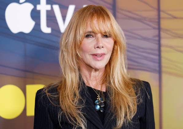 Rosanna Arquette arrives on the red carpet at the season four premiere of the Apple TV+ series The Morning Show at The Museum of Modern Art on Tuesday, September 9, 2025 in New York City. The fourth season of the critically acclaimed drama debuts globally on Apple TV+ on Wednesday, September 17, 2025.  NYP20250909160 JOHNxANGELILLO