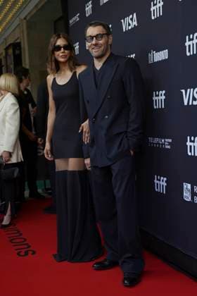 September 9, 2025, Toronto, Ontario, Canada: Joel Edgerton and Christine Centenera attend the red carpet for the Ã¢â‚¬ËœTrain DreamsÃ¢â‚¬â ¢ premiere during the 2025 Toronto International Film Festival at Royal Alexandra Theatre. on September 9, 2025 in Toronto, Canada. Toronto Canada - ZUMAe321 20250909_zea_e321_243 Copyright: xLeonardoxRamirezx