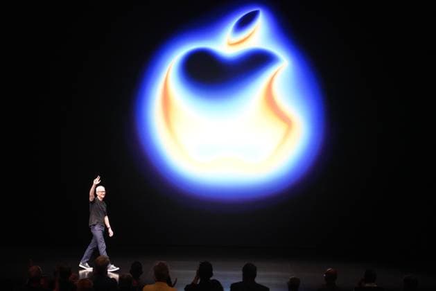 (250910) -- SAN FRANCISCO, Sept. 10, 2025 -- Apple CEO Tim Cook attends a product launch event in Cupertino, California, the United States, on Sept. 9, 2025. Apple Inc. on Tuesday announced a series of new iPhones and wireless earphone products, including iPhone 17, all-new iPhone Air and AirPods Pro 3. ) U.S.-CALIFORNIA-CUPERTINO-APPLE-NEW PRODUCTS-LAUNCH WuxXiaoling 