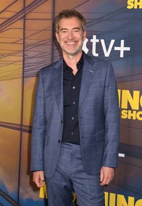 NEW YORK, NY - SEPTEMBER 9: Mark Duplass at the season four red carpet premiere of Apple TV+ The Morning Show on September 9, 2025 at The Museum of Modern Art in New York City. Copyright: xMediaPunchx