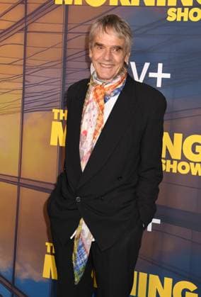 NEW YORK, NY - SEPTEMBER 9: Jeremy Irons at the season four red carpet premiere of Apple TV+ The Morning Show on September 9, 2025 at The Museum of Modern Art in New York City. Copyright: xMediaPunchx
