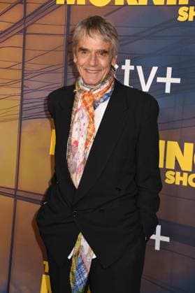 NEW YORK, NY - SEPTEMBER 9: Jeremy Irons at the season four red carpet premiere of Apple TV+ The Morning Show on September 9, 2025 at The Museum of Modern Art in New York City. Copyright: xMediaPunchx