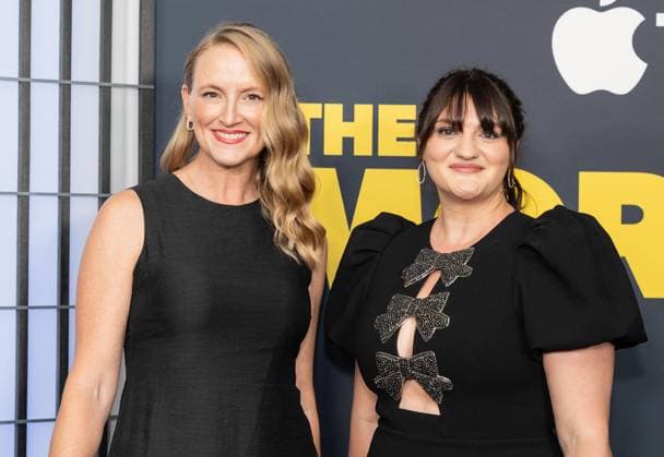 September 9, 2025, Bronx, New York, USA: Lindsey Springer and Christina Malach attend Apple TV+ The Morning Show Season 4 TV Show Premiere at MoMA in New York, NY on September 9, 2025 Bronx USA - ZUMAr339 20250909_znp_r339_074 Copyright: xLevxRadinx
