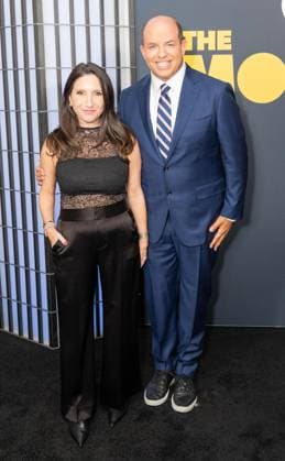 September 9, 2025, Bronx, New York, USA: Brian Stelter (R) attends Apple TV+ The Morning Show Season 4 TV Show Premiere at MoMA in New York, NY on September 9, 2025 Bronx USA - ZUMAr339 20250909_znp_r339_125 Copyright: xLevxRadinx