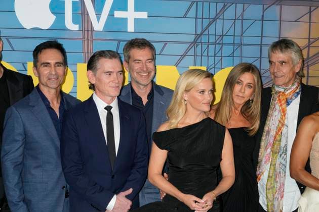 The Morning Show Season 4 Premiere Hannah Leder, William Jackson Harper, Nicole Beharie, Boyd Holbrook, NÃ stor Carbonell, Billy Crudup, Mark Duplass, Reese Witherspoon, Jennifer Aniston, Jeremy Irons, Karen Pittman, Marion Cotillard, Jon Hamm attends Apple TV+ series The Morning Show season 4 premiere, held at The Museum of Modern Art in New York City, Tuesday, September 9, 2025., Credit:Jennifer Graylock-Graylock.com Avalon United States, New York, New York, Museum of Modern Art Copyright: xJenniferxGraylock-Graylock.comx xAvalonx 1035680843