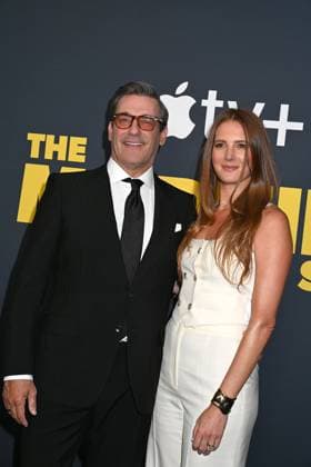 The Morning Show Season 4 Premiere Jon Hamm and wife Anna Osceola attend Season 4 Premiere of the Apple Tv+ series of The Morning Show at The Museum of Modern Art. The show debuts globally on Apple TV+ on Wednesday September 17, 2025., Credit:Robin Platzer Avalon United States of America, New York, New York  Copyright: xRobinxPlatzerx xAvalonx 1035679180