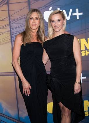 Red carpet for the New York season 4 premiere of The Morning Show Featuring: Jennifer Aniston, Reese Witherspoon Where: New York, New York, United States When: 09 Sep 2025 Credit: Janet Mayer INSTARimages.com EDITORIAL USE ONLY. NOT FOR USE BY NEWSPAPERS BASED IN THE UK. Copyright: xx instar55071804