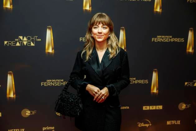 abb Elsa van Damke Comedy Serie zu Gast auf dem roten Teppich bei der Nacht der Kreativen - Der Deutsche Fernsehpreis 2025 in der Flora am 09.09.2025 in Koeln NRW Deutschland