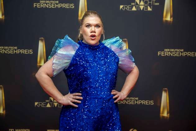 abb Gisa Flake Schauspielerin zu Gast auf dem roten Teppich bei der Nacht der Kreativen - Der Deutsche Fernsehpreis 2025 in der Flora am 09.09.2025 in Koeln NRW Deutschland