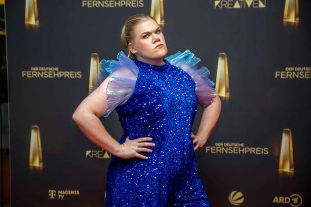 abb Gisa Flake Schauspielerin zu Gast auf dem roten Teppich bei der Nacht der Kreativen - Der Deutsche Fernsehpreis 2025 in der Flora am 09.09.2025 in Koeln NRW Deutschland