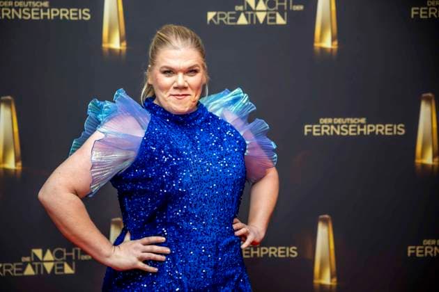 abb Gisa Flake Schauspielerin zu Gast auf dem roten Teppich bei der Nacht der Kreativen - Der Deutsche Fernsehpreis 2025 in der Flora am 09.09.2025 in Koeln NRW Deutschland