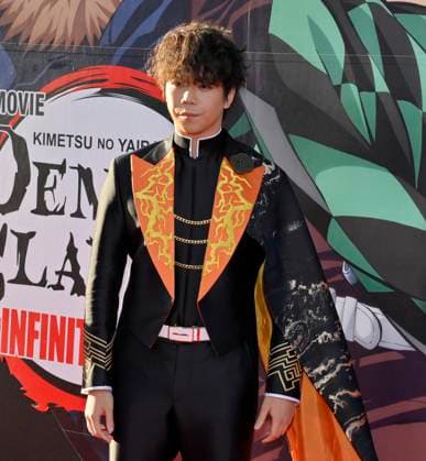 Cast member Aleks Le attends the premiere of the animated motion picture fantasy thriller Demon Slayer: Kimetsu no Yaibi Infinity Castle at the TCL Chinese Theatre in the Hollywood section of Los Angeles on Tuesday, September 9, 2025.  LAP2025090941 JIMxRUYMEN