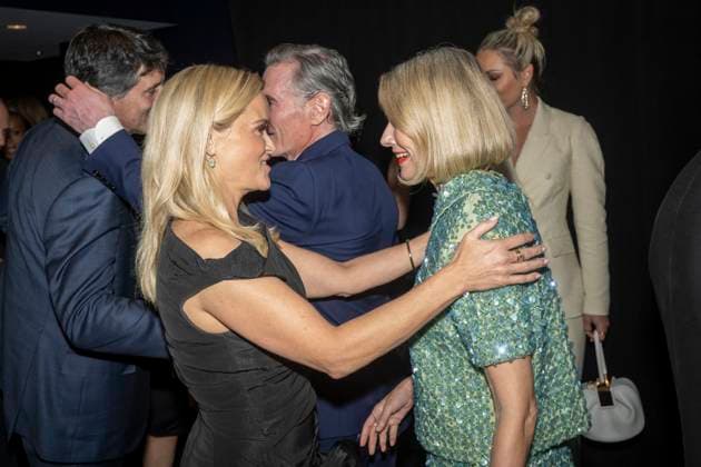 The Morning Show Season 4 New York Premiere in New York, USA - 09 Sep 2025 (L-R) Reese Witherspoon and Naomi Watts attend The Morning Show Season 4 New York Premiere at Museum of Modern Art. New York United States Copyright: xRonxAdarx xSOPAxImagesx _radar_tms_20250909_00993