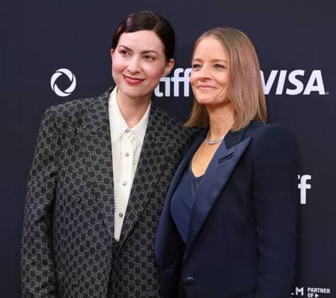 50eme Festival du Film de Toronto 50th Toronto International Film Festival Red carpet of the film A private life Rebecca Zlotowski and Jodie Foster 448490 2025 09 09 Toronto Canada  Copyright: xIsabellexVautierx xStarfacex STAR_448490_188