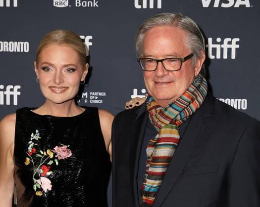 50eme Festival du Film de Toronto 50th Toronto International Film Festival Red carpet of Wayward Lauren Ash and Mark McKinney 448490 2025 09 09 Toronto Canada  Copyright: xIsabellexVautierx xStarfacex STAR_448490_002
