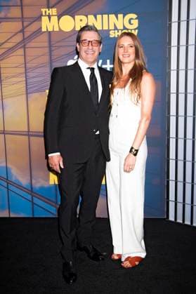 Jon Hamm mit Ehefrau Anna Osceola bei der Premiere der 4. Staffel der Apple TV+ Serie The Morning Show im Museum of Modern Art. New York, 09.09.2025