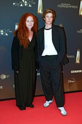 Martina Eisenreich und Pia Strietmann bei der Verleihung des Deutschen Fernsehpreises 2025 - Die Nacht der Kreativen in der Flora. Köln, 09.09.2025