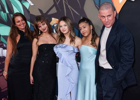 Los Angeles Premiere Of Crunchyroll s Demon Slayer: Kimetsu No Yaiba Infinity Castle Australian model Inka Williams, Everly Tatum and American actor, producer, and former model Channing Tatum arrive at the Los Angeles Premiere Of Crunchyroll s Demon Slayer: Kimetsu No Yaiba Infinity Castle held at the TCL Chinese Theatre IMAX in Hollywood, Los Angeles, California, United States. TCL Chinese Theatre IMAX, Hollywood, Los Angeles, California, USA California United States Copyright: xImagexPressxAgencyx originalFilename: collin-losangel250910_np4Hu.jpg