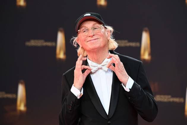 Otto WAALKES, Komiker, Roter Teppich, Red Carpet Show, Ankunft, arrival, Verleihung des Deutschen Fernsehpreises, Der Deutsche Fernsehpreis 2025, Deutscher Fernsehpreis 2025 in den MMC Studios Koeln, am 10.09.2025.
