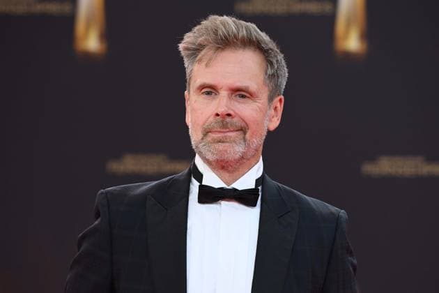 Matthias MATSCHKE, Schauspieler, Roter Teppich, Red Carpet Show, Ankunft, arrival, Verleihung des Deutschen Fernsehpreises, Der Deutsche Fernsehpreis 2025, Deutscher Fernsehpreis 2025 in den MMC Studios Koeln, am 10.09.2025.
