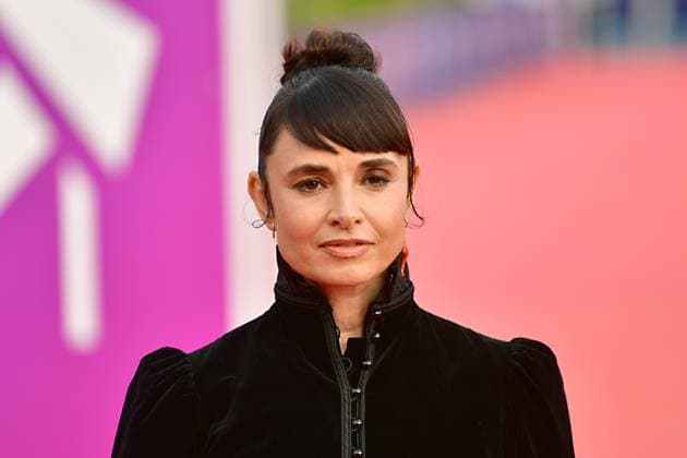 51st Deauville American Film Festival - Red Carpet day 6 Mia Maestro arrives for the movie After this death during the 51st edition of the Deauville American film festival, in Deauville, northwestern France, on September 10, 2025.  Copyright: xJeanxCharlesx