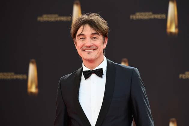 Matze KNOP, Comedian, Roter Teppich, Red Carpet Show, Ankunft, arrival, Verleihung des Deutschen Fernsehpreises, Der Deutsche Fernsehpreis 2025, Deutscher Fernsehpreis 2025 in den MMC Studios Koeln, am 10.09.2025.