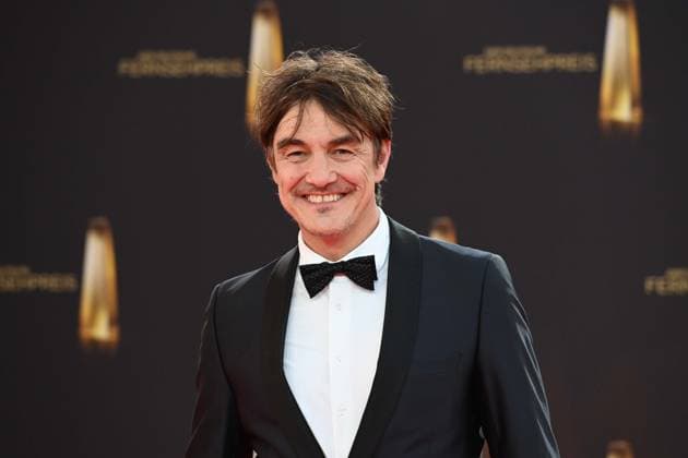 Matze KNOP, Comedian, Roter Teppich, Red Carpet Show, Ankunft, arrival, Verleihung des Deutschen Fernsehpreises, Der Deutsche Fernsehpreis 2025, Deutscher Fernsehpreis 2025 in den MMC Studios Koeln, am 10.09.2025.