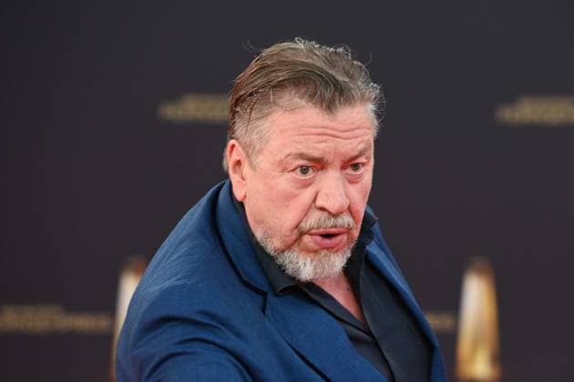 Armin ROHDE, Schauspieler, Roter Teppich, Red Carpet Show, Ankunft, arrival, Verleihung des Deutschen Fernsehpreises, Der Deutsche Fernsehpreis 2025, Deutscher Fernsehpreis 2025 in den MMC Studios Koeln, am 10.09.2025.