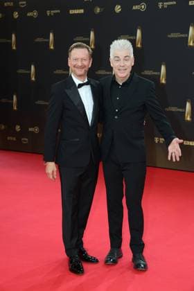 Michael Kessler und Michael Mittermeier bei der Verleihung vom Deutschen Fernsehpreis am 10.09.2025 in Koeln Deutscher Fernsehpreis Verleihung 2025 in Koeln