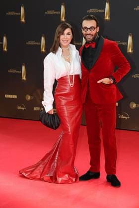 Judith Williams und Alexander-Klaus Stecher bei der Verleihung vom Deutschen Fernsehpreis am 10.09.2025 in Koeln Deutscher Fernsehpreis Verleihung 2025 in Koeln