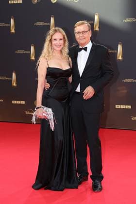 Katja Burkard und Hans Mahr bei der Verleihung vom Deutschen Fernsehpreis am 10.09.2025 in Koeln Deutscher Fernsehpreis Verleihung 2025 in Koeln