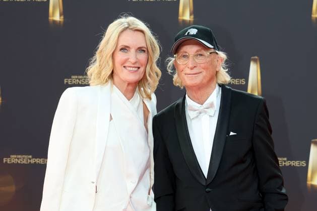 Maria Furtwaengler und Otto Waalkes bei der Verleihung vom Deutschen Fernsehpreis am 10.09.2025 in Koeln Deutscher Fernsehpreis Verleihung 2025 in Koeln