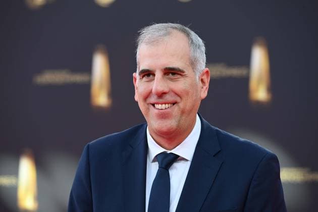 Stephan SCHMITTER, Geschaeftsfuehrer RTL, Roter Teppich, Red Carpet Show, Ankunft, arrival, Verleihung des Deutschen Fernsehpreises, Der Deutsche Fernsehpreis 2025, Deutscher Fernsehpreis 2025 in den MMC Studios Koeln, am 10.09.2025.
