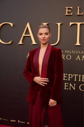 attends the premiere of the film El Cautivo directed by Alejandro Amenabar at Cine Callao in Madrid, Spain, on September 10, 2025. The movie, starring Julio Pena Fernandez, Alessandro Borghi, Miguel Rellan, Fernando Tejero, Luna Berroa, Luis Callejo, Josà Manuel Poga, Albert Salazar, Juanma Muniagurria, Jorge Asin, Mohamed Said and Walid Charaf, tells the story of Miguel de Cervantes™ captivity in Algiers in 1575. The film will be released in Spanish cinemas on September 12. Cordon Press HazhardxEspinozaxVallejos