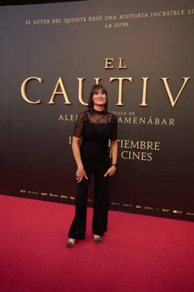 Irene Villa attends the premiere of the film El Cautivo directed by Alejandro Amenabar at Cine Callao in Madrid, Spain, on September 10, 2025. The movie, starring Julio Pena Fernandez, Alessandro Borghi, Miguel Rellan, Fernando Tejero, Luna Berroa, Luis Callejo, Josà Manuel Poga, Albert Salazar, Juanma Muniagurria, Jorge Asin, Mohamed Said and Walid Charaf, tells the story of Miguel de Cervantes™ captivity in Algiers in 1575. The film will be released in Spanish cinemas on September 12. Cordon Press HazhardxEspinozaxVallejos