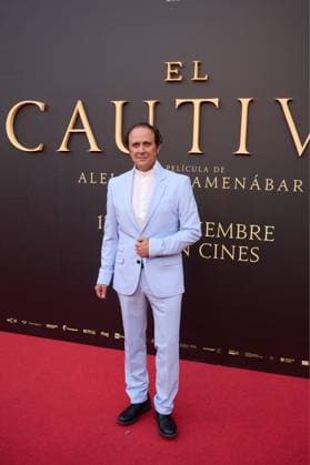 Luis Callejo attends the premiere of the film El Cautivo directed by Alejandro Amenabar at Cine Callao in Madrid, Spain, on September 10, 2025. The movie, starring Julio Pena Fernandez, Alessandro Borghi, Miguel Rellan, Fernando Tejero, Luna Berroa, Luis Callejo, JosÃ Manuel Poga, Albert Salazar, Juanma Muniagurria, Jorge Asin, Mohamed Said and Walid Charaf, tells the story of Miguel de Cervantes™ captivity in Algiers in 1575. The film will be released in Spanish cinemas on September 12. Cordon Press  HazhardxEspinozaxVallejos