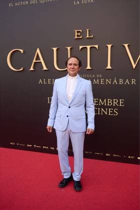Luis Callejo attends the premiere of the film El Cautivo directed by Alejandro Amenabar at Cine Callao in Madrid, Spain, on September 10, 2025. The movie, starring Julio Pena Fernandez, Alessandro Borghi, Miguel Rellan, Fernando Tejero, Luna Berroa, Luis Callejo, JosÃ Manuel Poga, Albert Salazar, Juanma Muniagurria, Jorge Asin, Mohamed Said and Walid Charaf, tells the story of Miguel de Cervantes™ captivity in Algiers in 1575. The film will be released in Spanish cinemas on September 12. Cordon Press  HazhardxEspinozaxVallejos