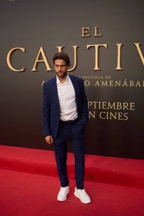 attends the premiere of the film El Cautivo directed by Alejandro Amenabar at Cine Callao in Madrid, Spain, on September 10, 2025. The movie, starring Julio Pena Fernandez, Alessandro Borghi, Miguel Rellan, Fernando Tejero, Luna Berroa, Luis Callejo, JosÃ Manuel Poga, Albert Salazar, Juanma Muniagurria, Jorge Asin, Mohamed Said and Walid Charaf, tells the story of Miguel de Cervantes™ captivity in Algiers in 1575. The film will be released in Spanish cinemas on September 12. Cordon Press  HazhardxEspinozaxVallejos