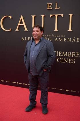 Jorge Asin attends the premiere of the film El Cautivo directed by Alejandro Amenabar at Cine Callao in Madrid, Spain, on September 10, 2025. The movie, starring Julio Pena Fernandez, Alessandro Borghi, Miguel Rellan, Fernando Tejero, Luna Berroa, Luis Callejo, JosÃ Manuel Poga, Albert Salazar, Juanma Muniagurria, Jorge Asin, Mohamed Said and Walid Charaf, tells the story of Miguel de Cervantes™ captivity in Algiers in 1575. The film will be released in Spanish cinemas on September 12. Cordon Press  HazhardxEspinozaxVallejos