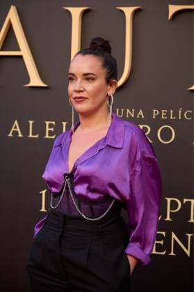 Mariquita attends the premiere of the film El Cautivo directed by Alejandro Amenabar at Cine Callao in Madrid, Spain, on September 10, 2025. The movie, starring Julio Pena Fernandez, Alessandro Borghi, Miguel Rellan, Fernando Tejero, Luna Berroa, Luis Callejo, Josà Manuel Poga, Albert Salazar, Juanma Muniagurria, Jorge Asin, Mohamed Said and Walid Charaf, tells the story of Miguel de Cervantes™ captivity in Algiers in 1575. The film will be released in Spanish cinemas on September 12. Cordon Press HazhardxEspinozaxVallejos