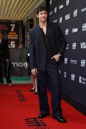 2025 Toronto International Film Festival - ™The Fence™ Premiere Tom Blyth attends the red carpet for the ˜The Fence™ premiere during the 2025 Toronto International Film Festival at Royal Alexandra Theatre. on September 10, 2025 in Toronto, Canada. (Photo by Leonardo Ramirez Eyepix Group) Copyright: xLeonardoxRamirez xEyepixxGroupx LR_10092025_169668