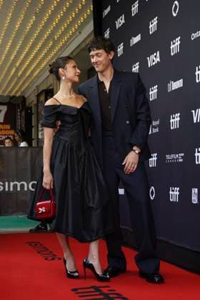 2025 Toronto International Film Festival - ™The Fence™ Premiere Tom Blyth and Daniela Norman attend the red carpet for the ˜The Fence™ premiere during the 2025 Toronto International Film Festival at Royal Alexandra Theatre. on September 10, 2025 in Toronto, Canada. (Photo by Leonardo Ramirez Eyepix Group) Copyright: xLeonardoxRamirez xEyepixxGroupx LR_10092025_169670