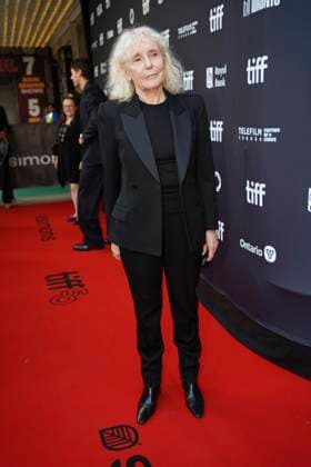 2025 Toronto International Film Festival - ™The Fence™ Premiere Claire Denis attends the red carpet for the ˜The Fence™ premiere during the 2025 Toronto International Film Festival at Royal Alexandra Theatre. on September 10, 2025 in Toronto, Canada. (Photo by Leonardo Ramirez Eyepix Group) Copyright: xLeonardoxRamirez xEyepixxGroupx LR_10092025_169666