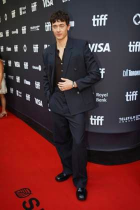2025 Toronto International Film Festival - ™The Fence™ Premiere Tom Blyth attends the red carpet for the ˜The Fence™ premiere during the 2025 Toronto International Film Festival at Royal Alexandra Theatre. on September 10, 2025 in Toronto, Canada. (Photo by Leonardo Ramirez Eyepix Group) Copyright: xLeonardoxRamirez xEyepixxGroupx LR_10092025_169675