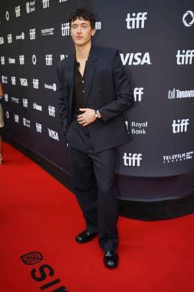 2025 Toronto International Film Festival - ™The Fence™ Premiere Tom Blyth attends the red carpet for the ˜The Fence™ premiere during the 2025 Toronto International Film Festival at Royal Alexandra Theatre. on September 10, 2025 in Toronto, Canada. (Photo by Leonardo Ramirez Eyepix Group) Copyright: xLeonardoxRamirez xEyepixxGroupx LR_10092025_169676